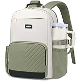 Laptop Backpack for Women Bookbag: 15.6 inch Work School Backpacks with Pouch Pocket for Large Capacity Cup & USB Charger College Book Bag Travel Business Nurse Teacher Bookbags Anti-theft Back Pack