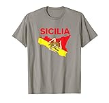 Gráfico de Sicilia o producto de Sicilia Celebra a nuestra familia italiana siciliana con estos magníficos estampados de la bandera de Sicilia. La Trinacria Siciliana es el símbolo de nuestras Familias Siciliano-Americanas y celebramos el patrimonio.