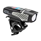 NiteRider Lumina OLED Boost 1200 Bike Light – OLED Display with Real-Time Runtime – 1200 Lumens – USB Rechargeable – Road, MTB & Commuter – IP64 Water Resistant