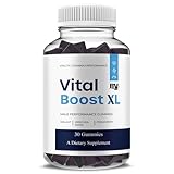 BLUE VIBE Vital Boost XL Gummies, VitalBoostXL Daily Shilajit and Manuka Honey Performance Supplement, Vital Boost XL Advanced Overall Health and Performance Supplement (1 Pack - 30 Gummies)