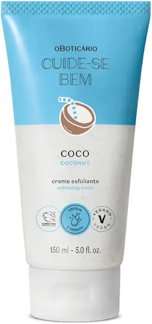 O Boticário Exfoliante Corporal Cuide-se Bem Coco - 150ml