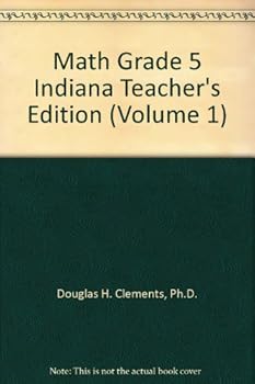 Spiral-bound Math Grade 5 Indiana Teacher's Edition (Volume 1) Book