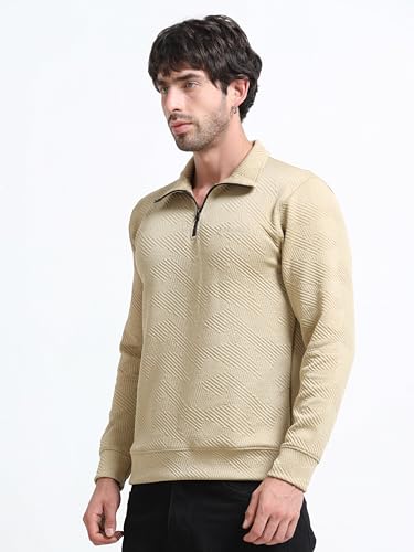 Image of Men's Linen Floral Printed Casual Cuban Collar Half Sleeve