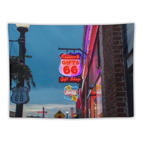 ���B���e�[�W �A�����J�� ���[�g 66 ROUTE 66 �C���e���A�|�X�^�[ (2) �A�[�g�p�l�� �ǃA�[�g �^�y�X�g���[ ���_���������� �ǂ̊G �C���e���A �z�[���A�[�g���[�N30"x40"