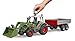 Bruder 02182 Fendt Vario 211 with frontloader and Tipping Trailer