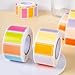 500Pcs Writable Label Stickers Waterproof Food Labels Stickers Removable Self Adhesive Name Stickers for Jar Clothes