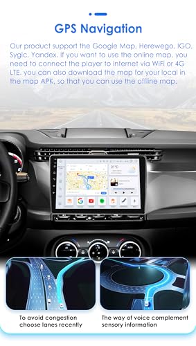 Autoradio Android 8 cœurs Giulietta 2010-2014 avec écran tactile GPS et Bluetooth