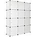 Produktbild TecTake Steckregal Kleiderschrank Schrank Regal Kunststoff - Diverse Farben - (Weiß | Nr. 401577)