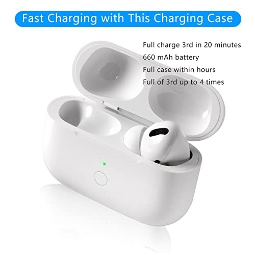 Wireless Airpod Pro Charging Case Replacement With Bluetooth Pairing Sync Button Compatible With Airpod Pro Charger Case #TOP1