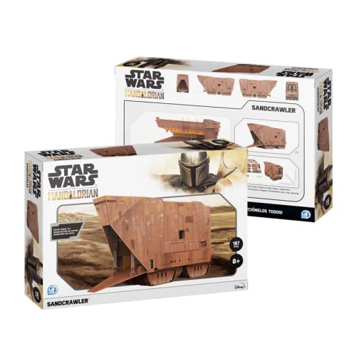 4D Cityscape Star Wars 3D Paper Model Kits (Mandalorian Sandcrawler) #TOP1