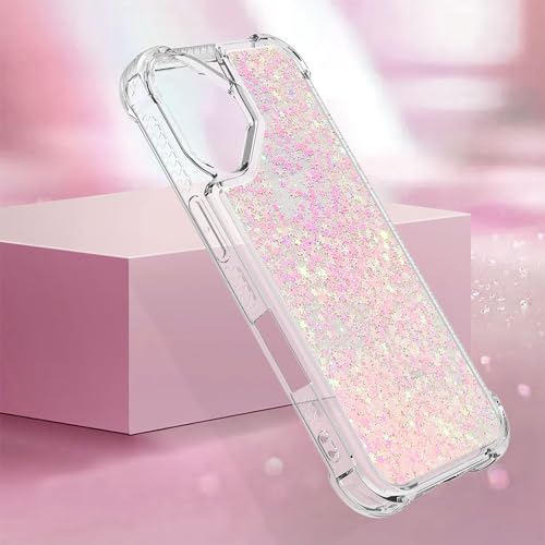 Coque iPhone 16 sable mouvant transparent et protection antichoc - 6