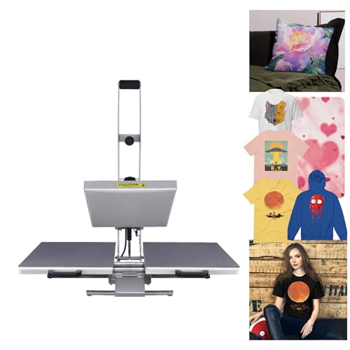 Prensa térmica automática 24x16 pulgadas dual 110V 2000W