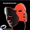 FDA-clearedAphrona-LED-Facial-Skin-Care-Mask-Blue-Red-Light-Treatment-Photon-Mask-white Aphrona FDA cleared LED Facial Skin Care Mask MOONLIGHT PRO 7 Color Treatment Photon Mask (White)