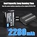 SUNORI 3 Pack EN-EL15C Batteries and Three-Slot Charger Set Compatible for Nikon ZF Z6 z6ii Z6III Z7 z7ii Z8 D750 D850 D7000 D7500 D7100 D7200 D500 D600 D800 D850 Camera 2280mAh EN-EL15C Battery