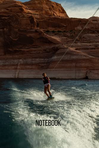 Water ski Notebook: blank lined composition journal | Water ski notebook | 100 pages