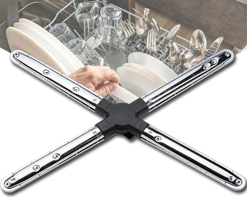 W11101428 Dishwasher Lower Wash Arm, W10665718 Bottom Spray Bar Part, W10858786 Lower Wash Arm Replaces, Compatible with Whirlpool Kitchenaid Jenn-Air, Replaceable W10406822, etc.