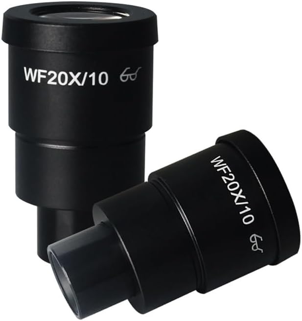 Miniatura 6 de Microscope Accessories Kit 1 Pair 20X for Binocular Trinocular Microscopio Part Microscope Slides