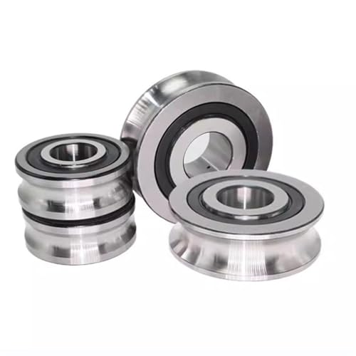 Poulies redressage mixtes avec roulement V 6203 en U de 10 pièces