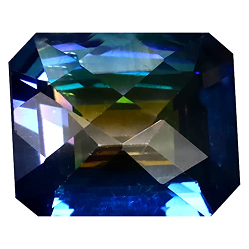 Topaze bleu mystique 7.59 ct octogone : résolvez le manque d'éclat de vos bijoux ternes