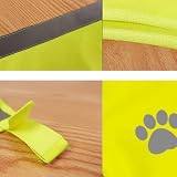 Reflektierende Hundeweste | Reflektierende Hundeschutzweste – hohe Sichtbarkeit für kleine, mittelgroße und große Rassen, Walking, Training, Wandern