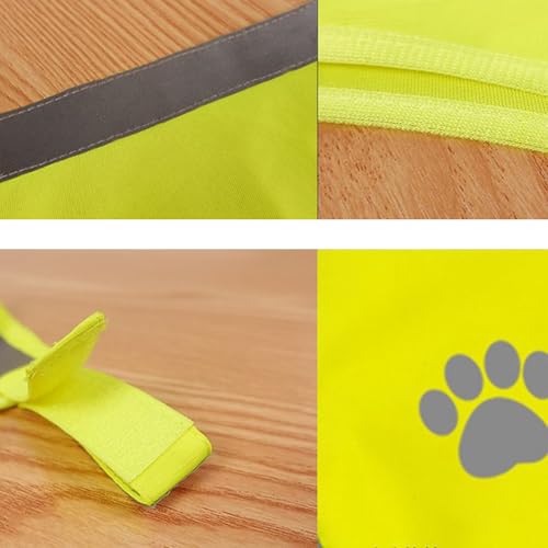 Reflektierende Hundeweste | Reflektierende Hundeschutzweste – hohe Sichtbarkeit für kleine, mittelgroße und große Rassen, Walking, Training, Wandern