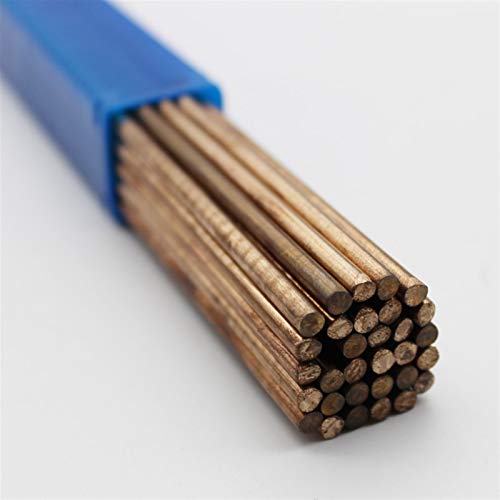 Geeyu ZHaonan-Bacchette per Saldatura 10pcs ERCUusi-A Silicon Bronze TIG TIG Asta di Saldatura, 1,6 mm / 2mm / 2,5 mm / 3mm / 4mm, per Saldatura (Diameter : 1.6mm x 250mm 10pcs)