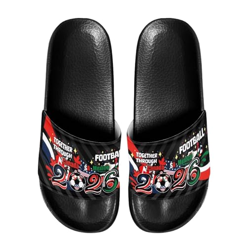 Image of Open Toe Slippers for Women Rubber Slides Womens Sandal Slippers