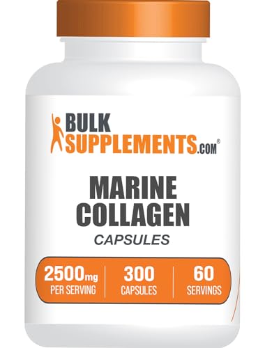 BulkSupplements Marine Collagen Capsules