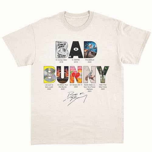 Debi Tirar Mas Fotos Shirt Bads Bunnys All Albums Sweatshirt DTMF Hoodie Merch Graphic Tee Concert 2025 Rap Hip Hop T-shirt Men Women Black3