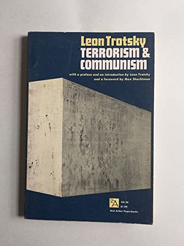 Terrorism and Communism: Trotsky, Leon: 9780472060566: Amazon.com: Books
