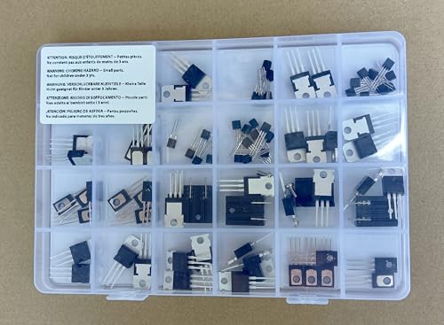 3Pdt Electronics 82 PCS POWER TRANSISTOR ASSORTMENT Power Transistor, Mosfet thumb #5