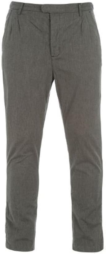 Firetrap da uomo Tenest pantaloni passanti per cintura con chiusura a  bottoni Fly cotone pantaloni da donna : Amazon.it: Moda