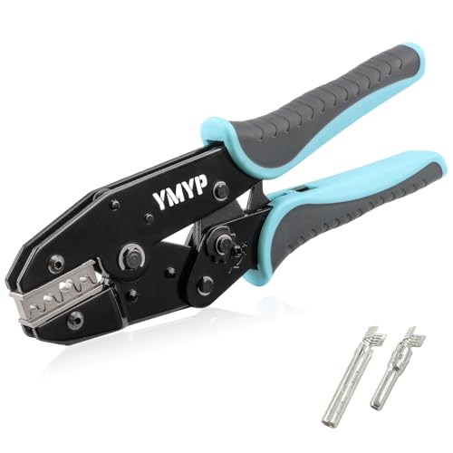 YMYP Solar PV Cable Connectors Crimping Tool - Ratcheting Wire Crimper - AWG 14-8 (2.5-1.0mm²) - Electrical Crimping Tool