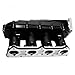 1 Pset-Honda CIVIC K20 /K24 New Cast Aluminum Automobile Engine Exchange Turbine Intake Manifold Black Silver(Silver)