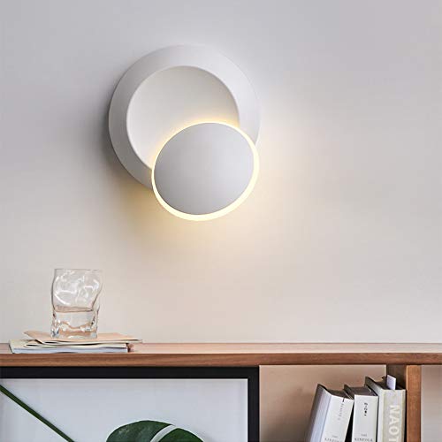 Lámpara de pared interior orientable con ángulo ajustable y luz LED de diseño moderno 3