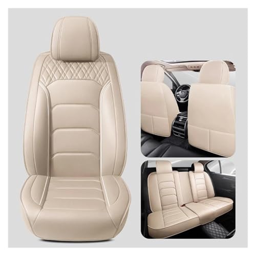 Housses de siège auto en cuir imperméables pour Mitsubishi Pajero ASX complet