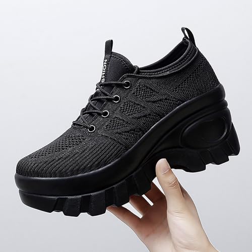 Zapatos de mujer de verano con tejido calado y horma ergonómica 5
