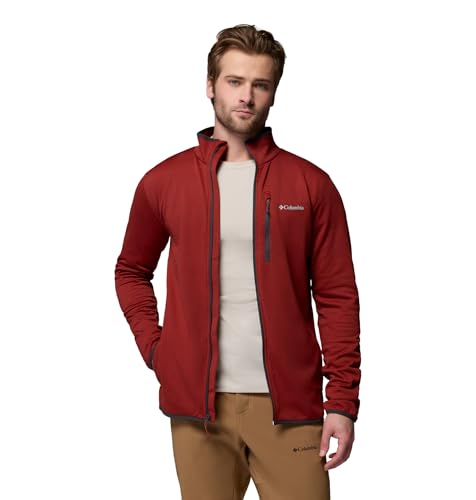 Image of Columbia Men's Essential Hike Grid Fleece Full Zip