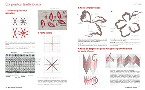 Meu Caderno de Bordado: Guia de pontos clássicos para o bordado contemporâneo
