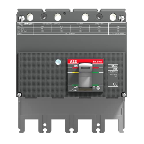 Interruptor caja moldeada hasta 250 A, XT4V 160 parte de interrupción 4p F F (referencia: 1SDA100263R1)