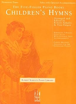 Paperback The Five-Finger Piano Books -- Children's Hymns Book