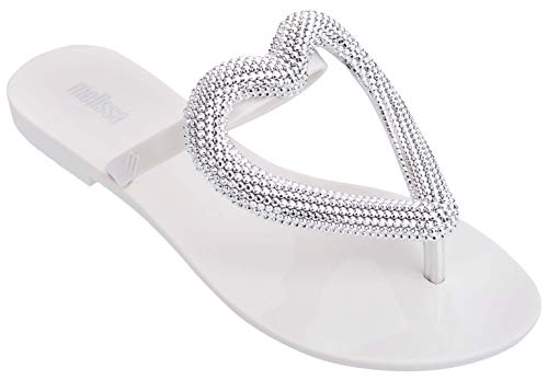 melissa heart flip flops