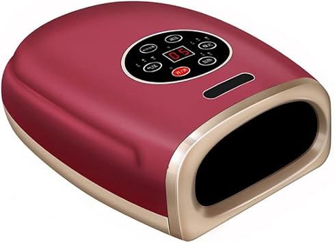 Hand Massager, Cordless Electric Hand Massager Machine with Heat - Compression Air Pressure Point Therapy Massager for Arthritis, Carpal Tunnel, Pain Relief & Hand, Wrist, Palm and Finger Massager,Ide