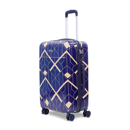 Image of Spider Trolley Single Small Trolley Bag | Polycarbonate Hardshell | Large Polycarbonate Hardshell, Lightweight Expandable, 360 Rotatable Wheels, TSA Type Lock
