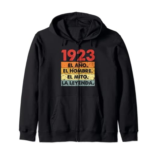 Vintage 1923 Años Cumpleaños Hombre Mujer Nacido En 1923 Sudadera con Capucha