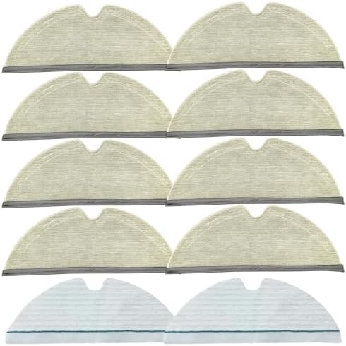 Homruich Wischtücher Für Roborock Saugroboter - 8 Stück Mikrofaser Set