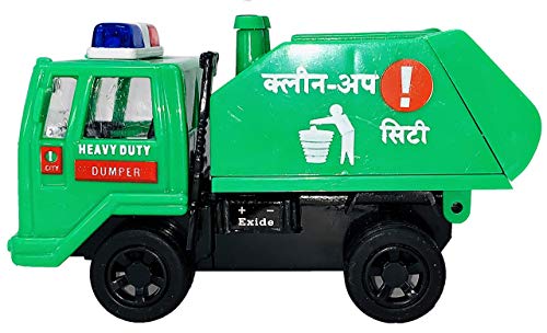 Image of Smart Picks Clean Up City Vehicle Display Piece /Pull Back Toy for Kids (Colour May Vary)