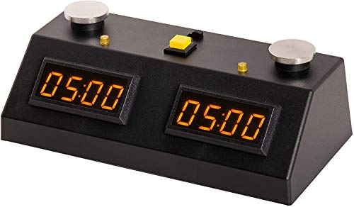 ZMF-II Digital Chess Clock - Black/Yellow