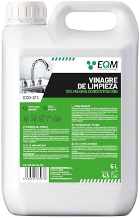 EQM - ECO-216 - Concentrated Cleaning Vinegar - 5L - 10º Acidity ...