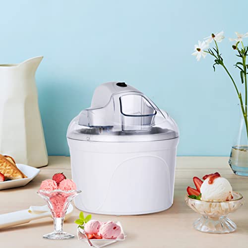 Vpcok Direct Profi Eismaschine Testsieger, Softeismaschine für Zuhause, Joghurtbereiter und Eisbereiter für Eiscreme, Gelato und Sorbet, 1,5L ice cream maker, weiß, inkl. Rezept – Bild 8